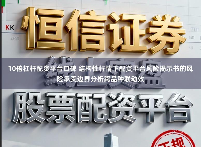 10倍杠杆配资平台口碑 结构性行情下配资平台风险揭示书的风险承受边界分析跨品种联动效