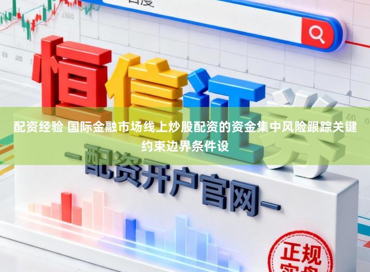 配资经验 国际金融市场线上炒股配资的资金集中风险跟踪关键约束边界条件设