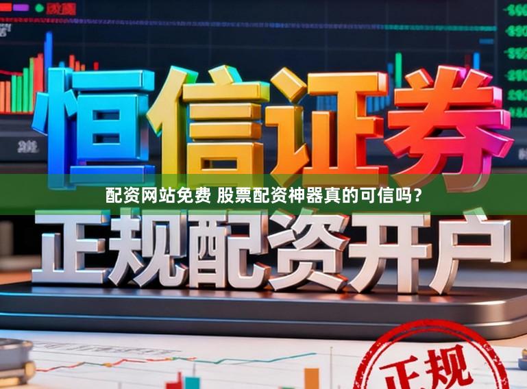 配资网站免费 股票配资神器真的可信吗？
