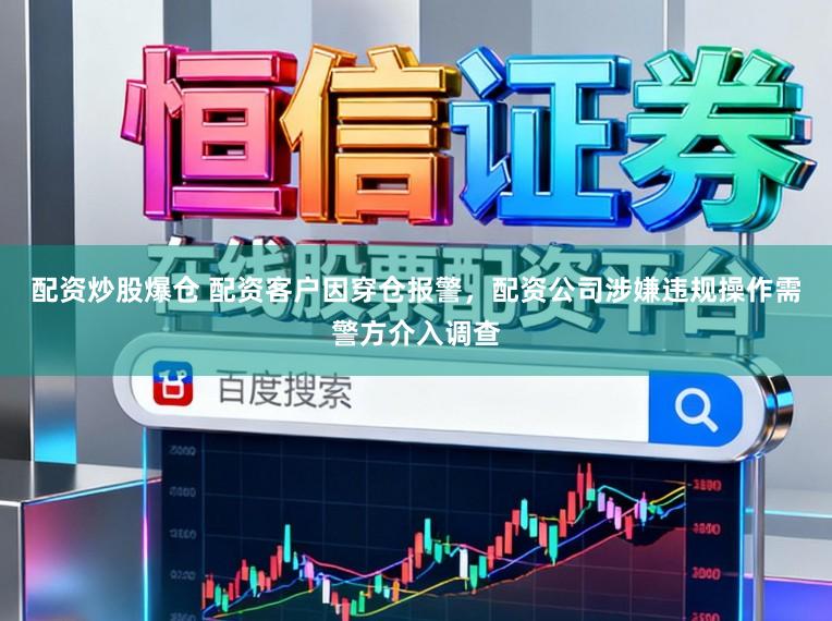 配资炒股爆仓 配资客户因穿仓报警，配资公司涉嫌违规操作需警方介入调查