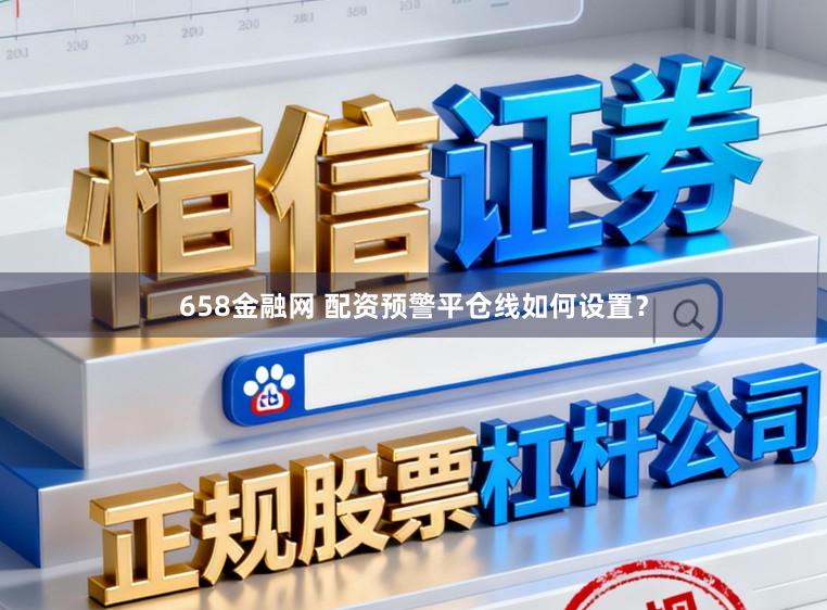 658金融网 配资预警平仓线如何设置？